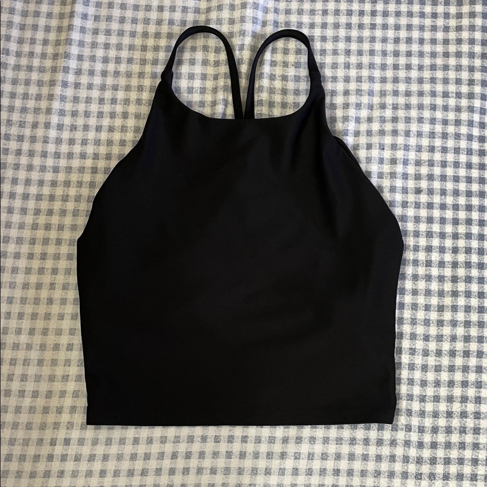 Old Navy Powersoft Cropped High Neck Tank Top